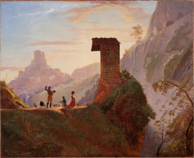 Kapelle der Jungfrau in Subiaco von Samuel Finley Breese Morse